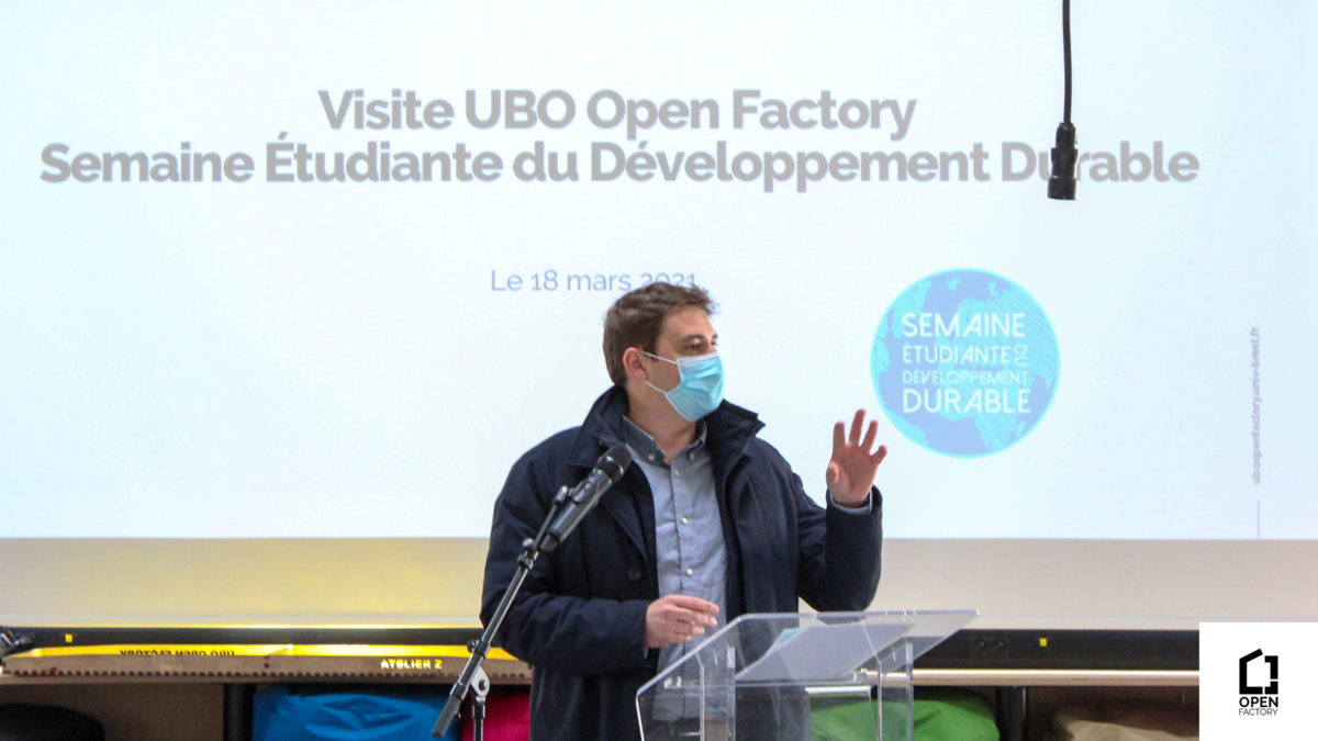 Visite de l'UBO Open Factory