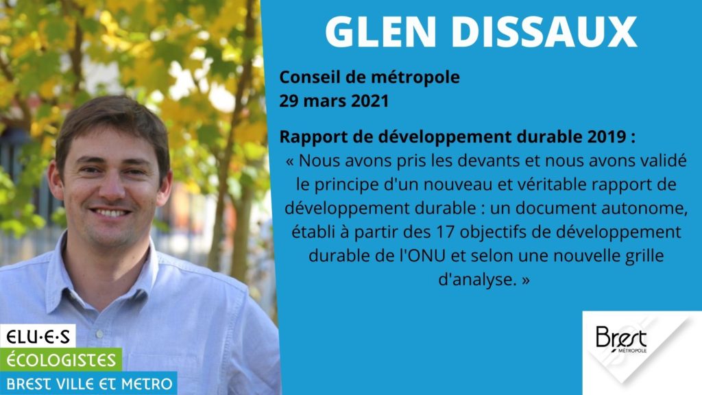 Rapport de développement durable 2019 de Brest