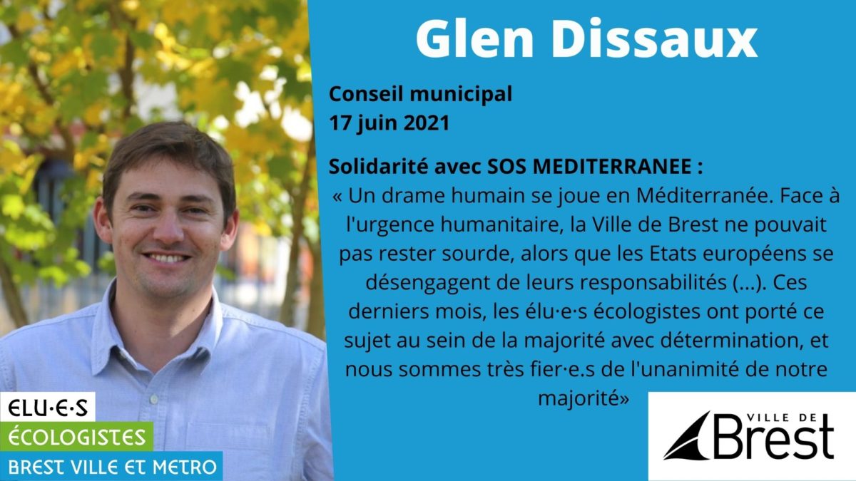 Solidarité avec SOS Méditerranée