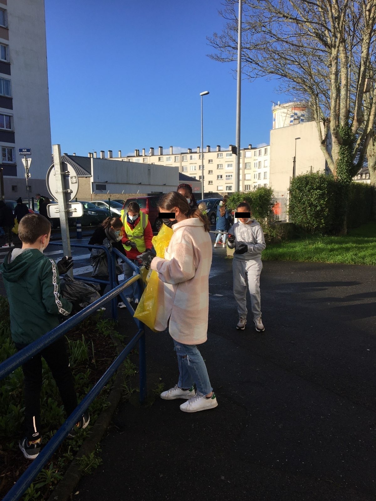 Opération Clean Walks à Saint Marc