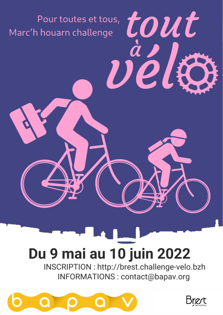 Des locations de vélos en hausse, lancement du challenge Tout à Vélo : le vélo est à l'honneur à Brest ce printemps !
