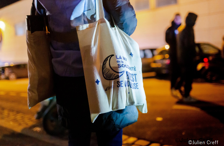 Photo Nuit de la solidarité à Brest de Julien Creff