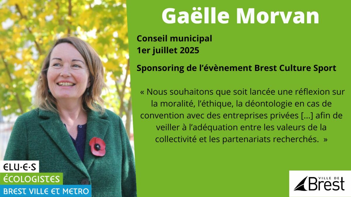 cadre éthique Gaëlle Morvan