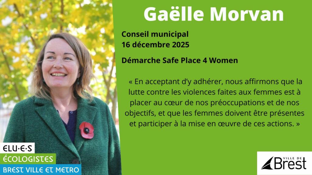 Intervention Gaelle Morvan Safe Place 4 women