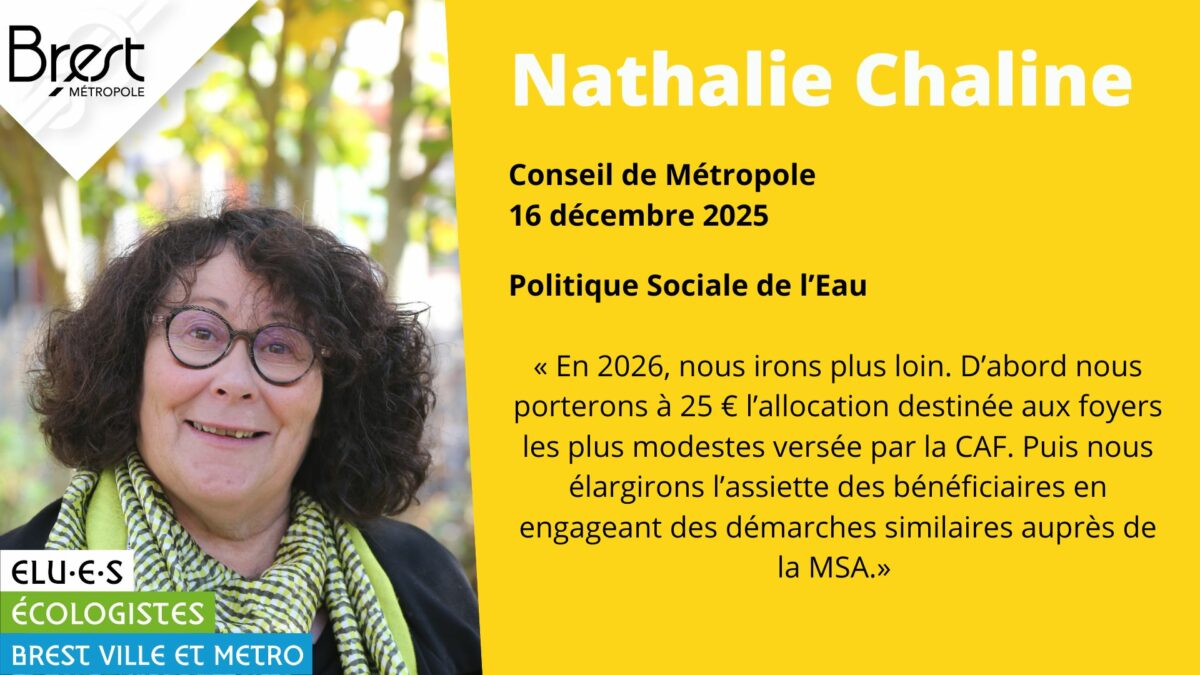 Présentation allocation eau Brest métropole 2026